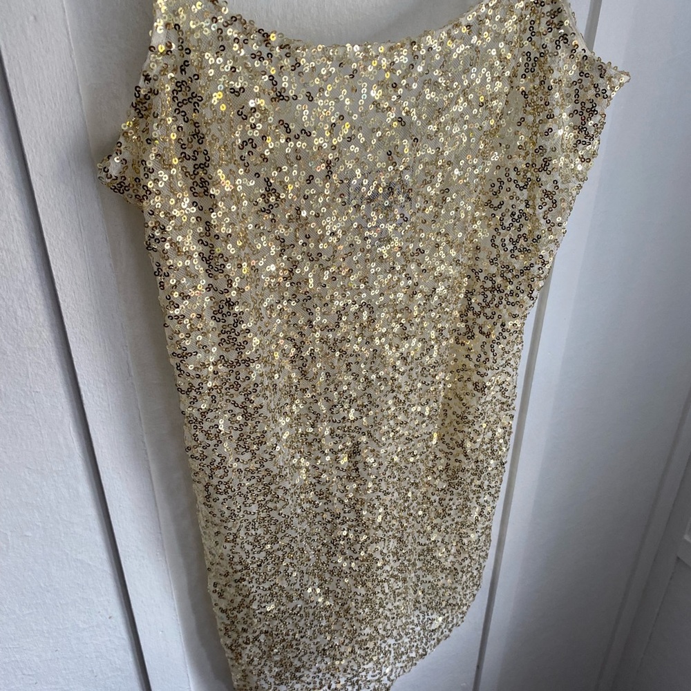 Free People Intimately Sequin Mesh Slip Dress - Picture 4 of 7
